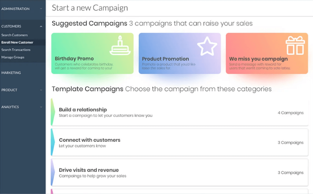 Guided campaign builder